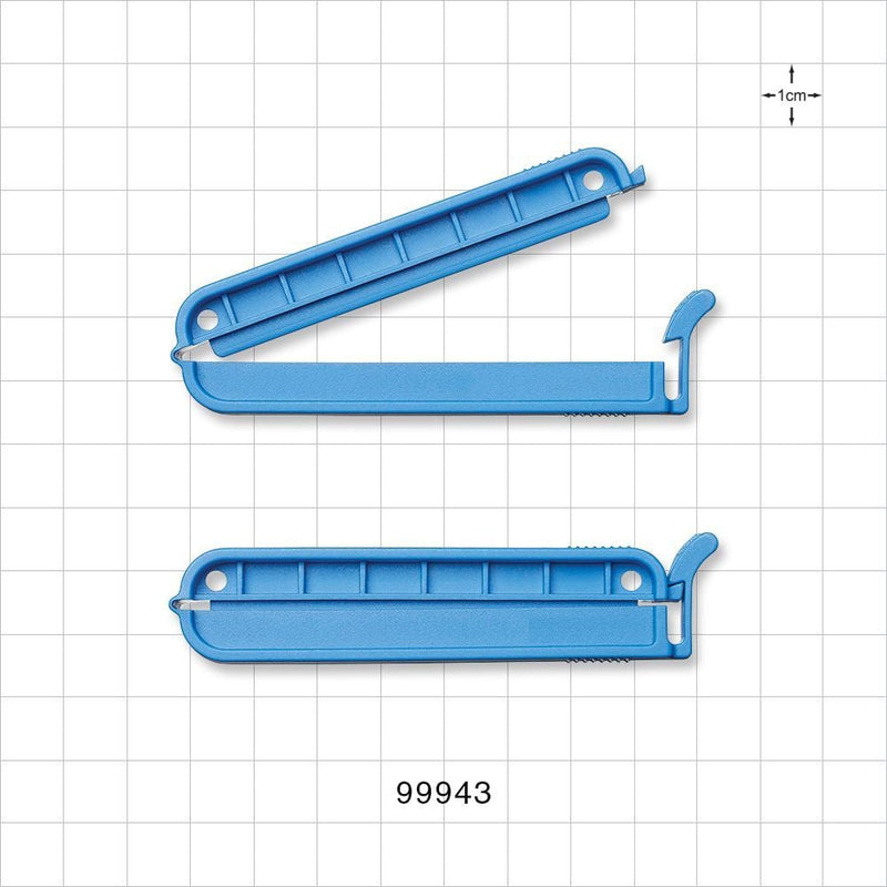 Bag Clamp, Blue - 2.756 inch (70 mm) Sealing Length - 99943