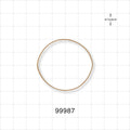 General Purpose Retainer Bands, Synthetic Polyisoprene - 2.5 inch x 0.063 inch x 0.035 inch (63.5 mm x 1.6 mm x 0.9 mm) - 99987