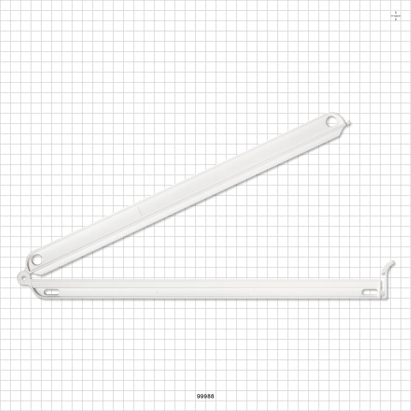 Bag Clamp, White - 12.598 inch (320 mm) Sealing Length - 99988