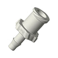 Female Luer Lock, Barbed, Natural, 100/Bag - Fits 1/8 inch ID Tubing (0.125 inch, 3.18 mm) - ALF41