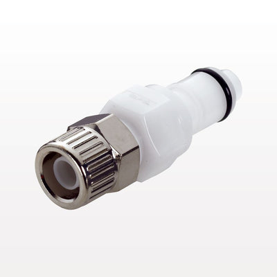 APC Connector, Insert, Non-Valved, Ferruleless - Fits 0.17 inch ID x 1/4 inch OD (0.17 inch x 0.25 inch, 4.32 mm x 6.35 mm) - APC20004