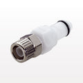 APC Connector, Insert, Valved, Ferruleless - Fits 0.17 inch ID x 1/4 inch OD (0.17 inch x 0.25 inch, 4.32 mm x 6.35 mm) - APCD20004