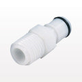 APC Connector, Insert, Valved, Threaded - 1/4" NPT - APCD24004