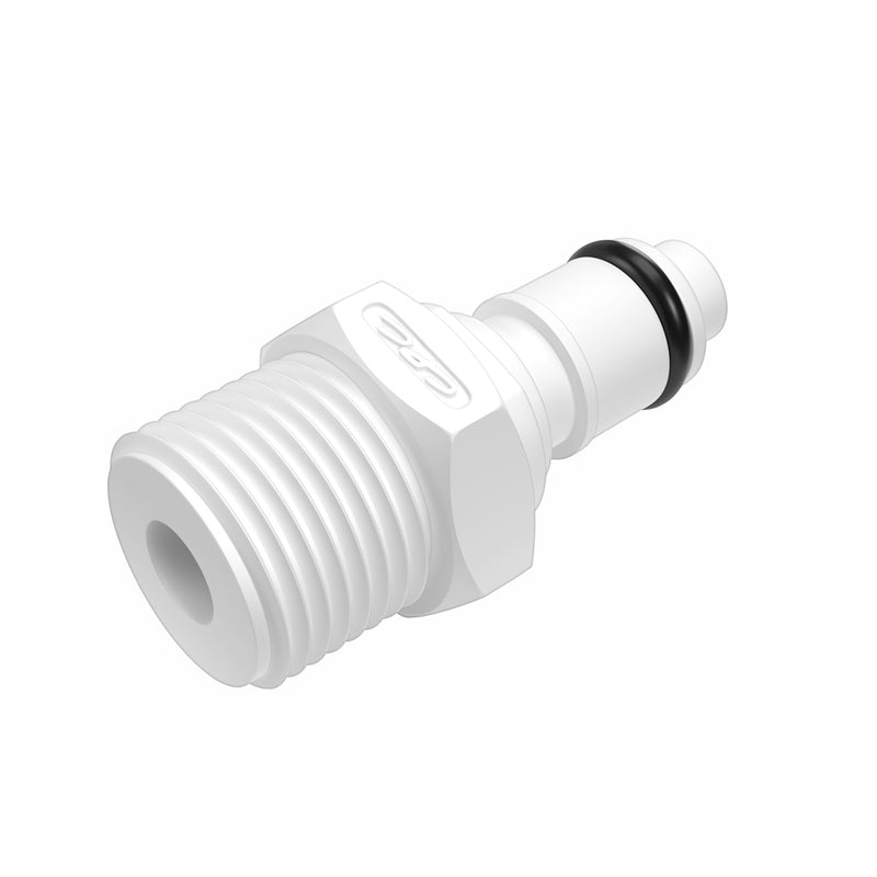 APC Connector, Insert, Valved, Threaded - 3/8" NPT - APCD24006