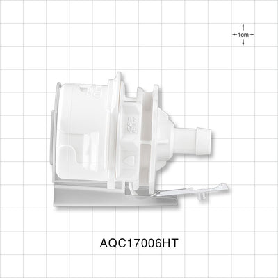 AseptiQuik C Connector, Body, Barbed, High Temperature - Fits 3/8 inch ID Tubing (0.375 inch, 9.53 mm) - AQC17006HT