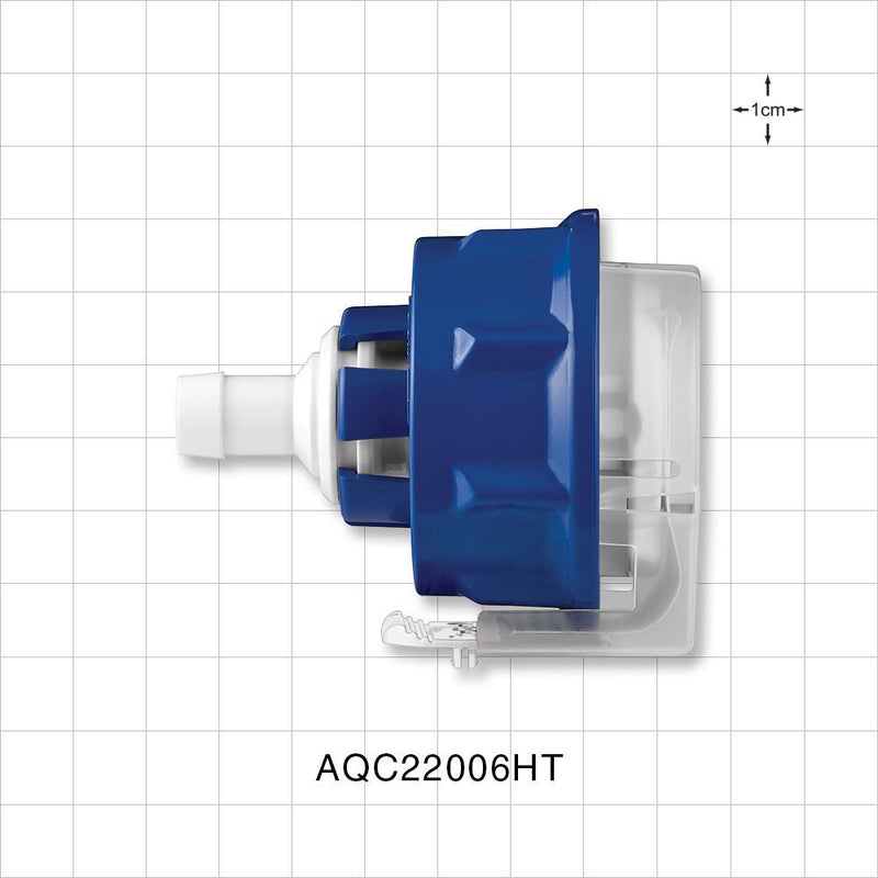 AseptiQuik C Connector, Insert, Barbed, High Temperature - Fits 3/8 inch ID Tubing (0.375 inch, 9.53 mm) - AQC22006HT