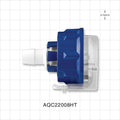AseptiQuik C Connector, Insert, Barbed, High Temperature - Fits 1/2 inch ID Tubing (0.5 inch, 12.7 mm) - AQC22008HT