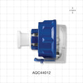 AseptiQuik C Connector, Insert, Sanitary Flange - 0.5 inch/0.75 inch Mini - AQC44012