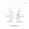 AseptiQuik G Connector, Genderless, MPC Insert, High Temperature -  - AQG17MPCHT