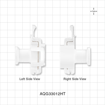 AseptiQuik G Connector, Genderless, Sanitary Flange, High Temperature - 0.5 inch/0.75 inch Mini - AQG33012HT