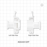 AseptiQuik G Connector, Genderless, Sanitary Flange, High Temperature - 0.5 inch/0.75 inch Mini - AQG33012HT