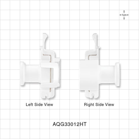 AseptiQuik G Connector, Genderless, Sanitary Flange, High Temperature - 0.5 inch/0.75 inch Mini - AQG33012HT