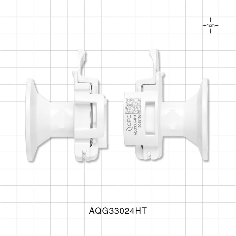 AseptiQuik G Connector, Genderless, Sanitary Flange, High Temperature - 1 inch/1.5 inch Standard - AQG33024HT