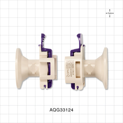 AseptiQuik G Connector, Genderless, Sanitary Flange - 1 inch/1.5 inch Standard - AQG33124