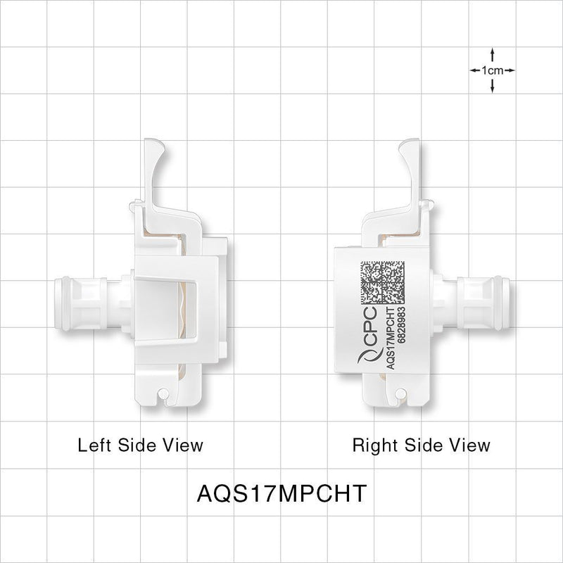 AseptiQuik S Connector, Genderless, MPC Insert, High Temperature -  - AQS17MPCHT