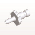 Bayonet Male Connector, White, 100/Bag - Fits 3/32 inch ID Tubing (0.094 inch, 2.38 mm) - BC330