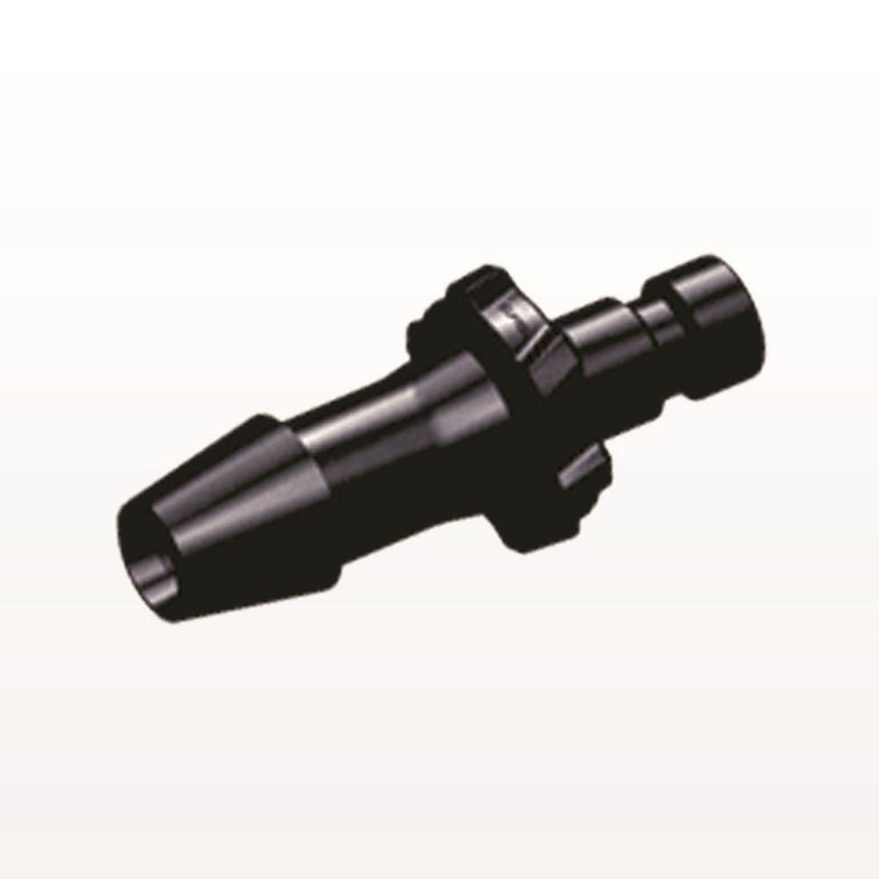 Bayonet Male Connector, Black, 100/Bag - Fits 3/16 inch ID Tubing (0.188 inch, 4.76 mm) - BC631