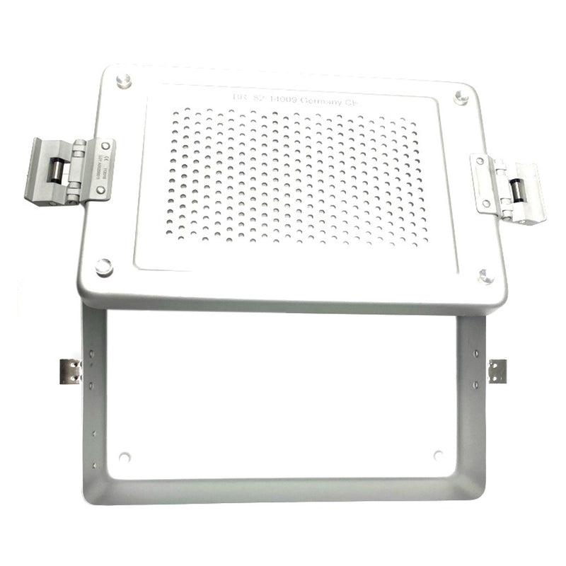 BR Surgical Container with Perforated Lid – Double  BR82-14009