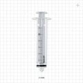 Medallion Syringe, Male Luer Lock - 60 ml - C1098