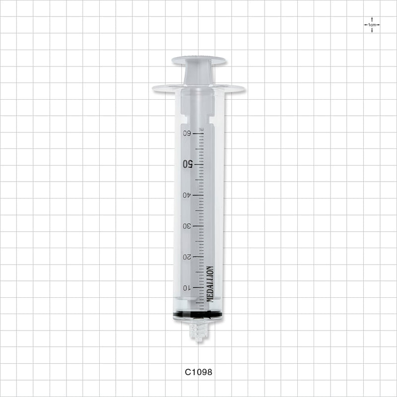 Medallion Syringe, Male Luer Lock - 60 ml - C1098