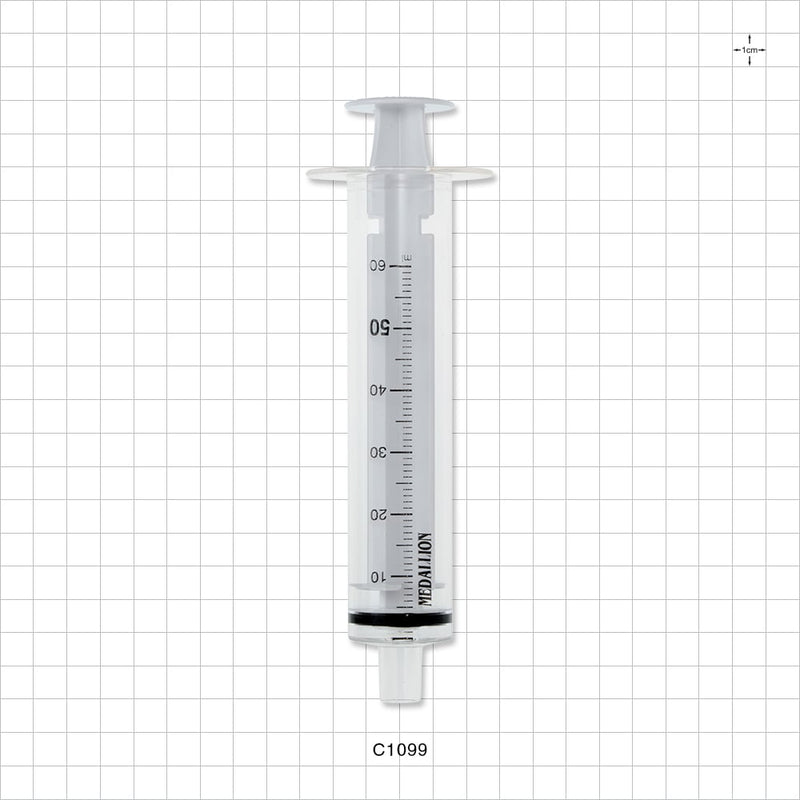 Medallion Syringe, Toomey Tip - 60 ml - C1099