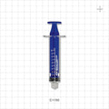 Medallion COP Syringe, Male Luer Lock, Blue, 160/Box - 10 ml - C1150