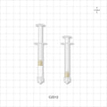 Syringe, Male Luer Lock, Natural - 1.2 ml - C2012