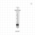 Control Stroke Syringe, Male Luer Lock - 1.25 ml - C2127