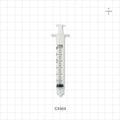 BD™ Syringe, Male Luer Lock - 3 ml - C3303
