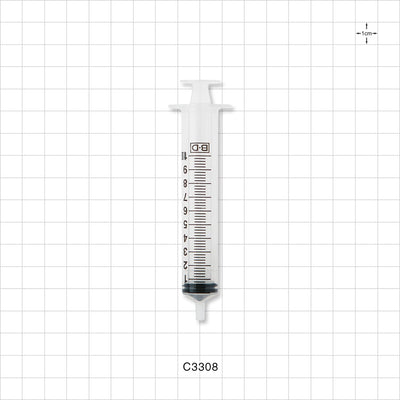 BD™ Syringe, Male Luer Slip - 10 ml - C3308