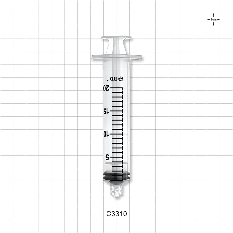 BD™ Syringe, Male Luer Lock - 20 ml - C3310