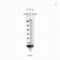 BD™ Syringe, Male Luer Lock - 30 ml - C3312