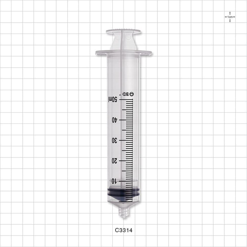 BD™ Syringe, Male Luer Lock - 50 ml - C3314