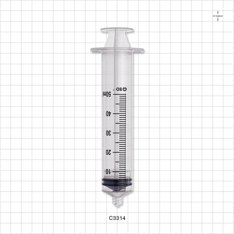 BD™ Syringe, Male Luer Lock - 50 ml - C3314