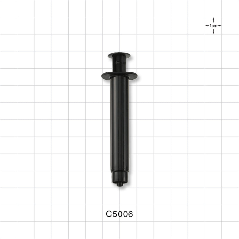 Syringe, Male Luer Lock, Zero Dead Space, Black - 3 ml - C5006