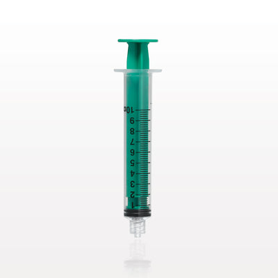 Syringe, Male Luer Lock, Green - 10 ml - C6007