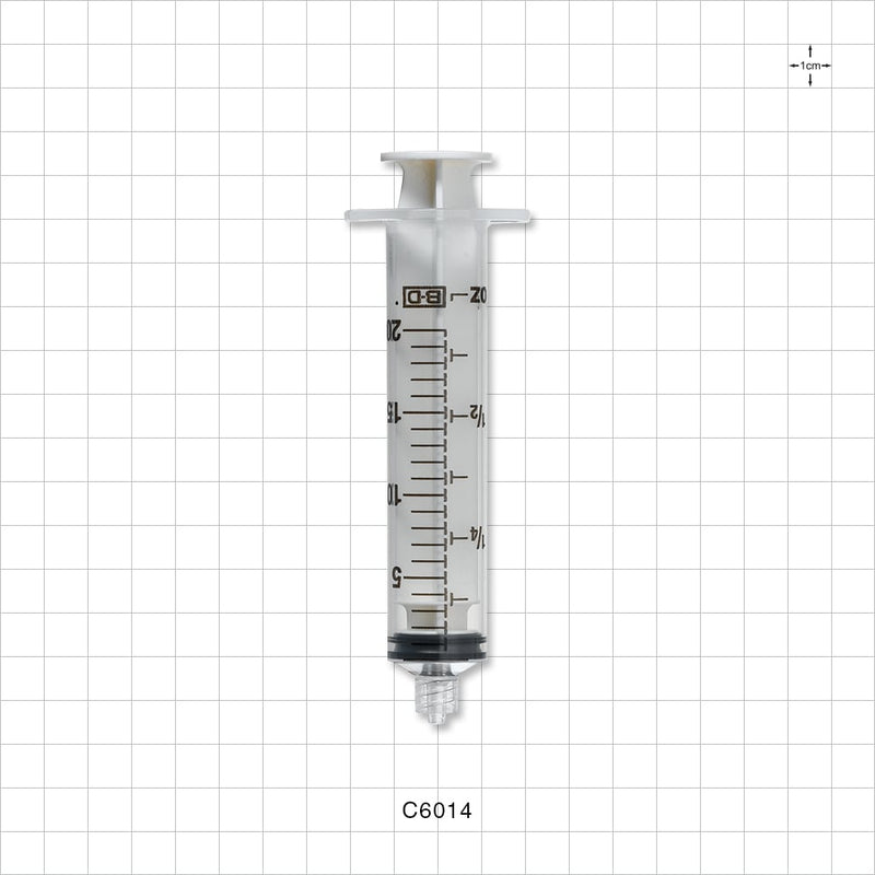 Syringe, Male Luer Lock, White - 20 ml - C6014
