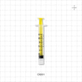 Male Lock NRFit™ Syringe, Yellow - 3 ml - C9201