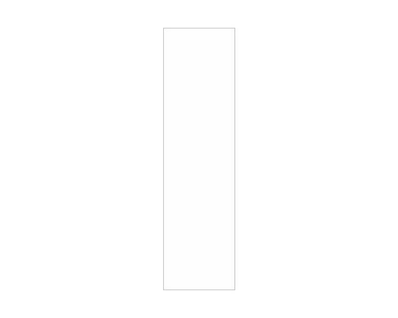 Mylar Reinforcement 3" x 11" Clear Permanent, 500 per Pack | CLL-12
