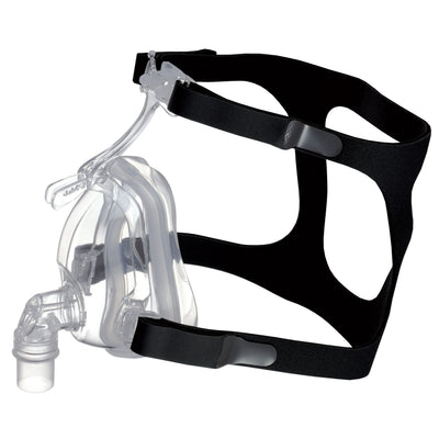 Sunset Healthcare Solutions CM105 Sunset Adjustable Deluxe Full Face CPAP Mask With Adjustable Forehead T, Headgear, and Replaceable Cushion