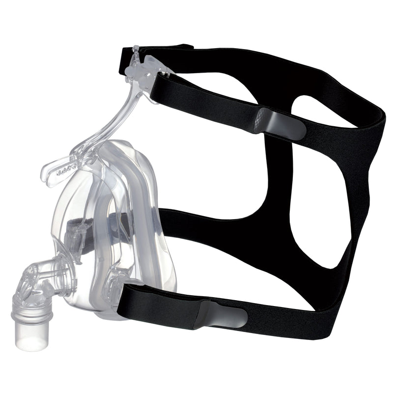 Sunset Healthcare Solutions CM105 Sunset Adjustable Deluxe Full Face CPAP Mask With Adjustable Forehead T, Headgear, and Replaceable Cushion