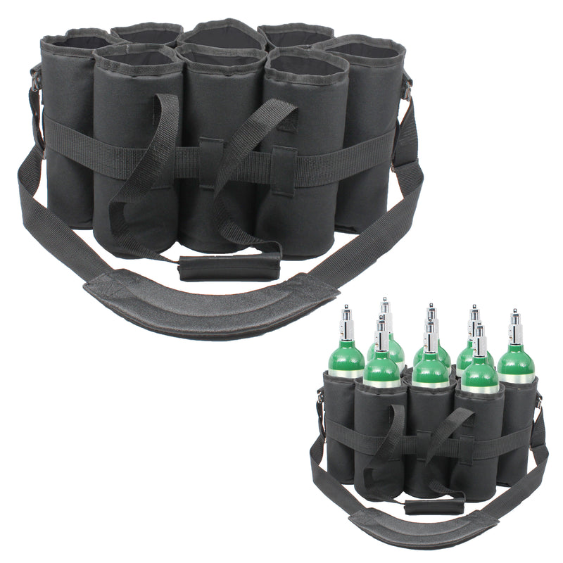 SUNSET  Cylinder Bag,M6 Carrier- (Holds 8) EACH CSBM6-Carrier