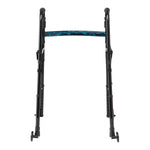Medline Folding Trigger Walker with 5" Wheels - MDS86410TRIG