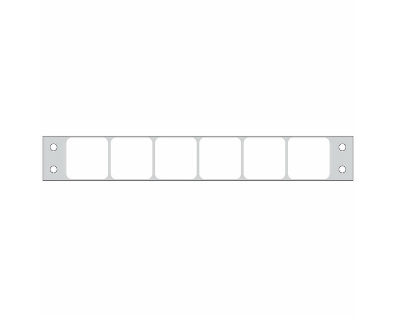 PDC Slide Label Dot Matrix Paper Permanent 15/16" X 15/16" White, 25000 per Box |  DPS-AP1