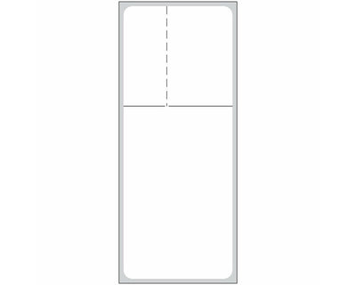 PDC Label VA Direct Thermal IR Paper Permanent 3" Core 1-1/2" x 3-3/4" White 1000 per Roll, 4 Rolls per Box |  DPS-CHCS