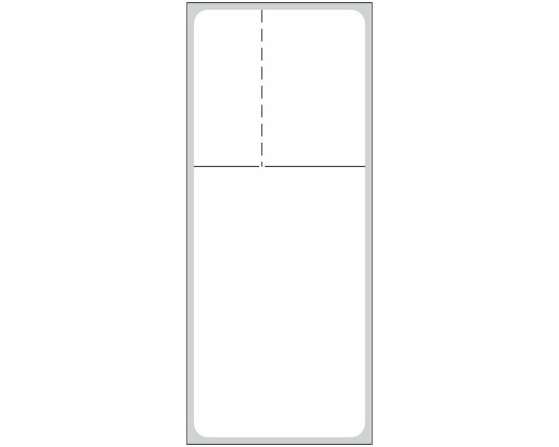 PDC Label VA Direct Thermal IR Paper Permanent 3" Core 1-1/2" x 3-3/4" White 1000 per Roll, 4 Rolls per Box |  DPS-CHCS
