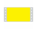 PDC Label Dot Matrix Paper Permanent 4"x2 7/16" Yellow 2500 per Box | DPS-IVB