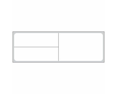 PDC Label Meditech Direct Thermal IR Paper Permanent 3" Core 4"x1 1/4" White 3600 per Roll, 1 Roll per Box | DPS-MIT-3