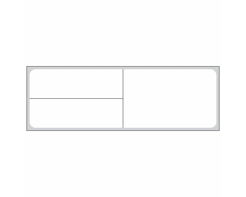 PDC Label Meditech Direct Thermal IR Paper Permanent 3" Core 4"x1 1/4" White 3600 per Roll, 1 Roll per Box | DPS-MIT-3