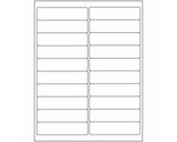 PDC Label Laser Paper Permanent 2 4"x1" White 20 per Sheet, 1000 Sheets per Box | DPSL1-4-M